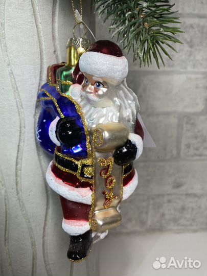 Дед мороз елочное украшение