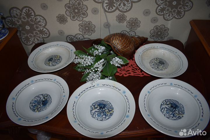 Тарелки суповые, зик Конаково