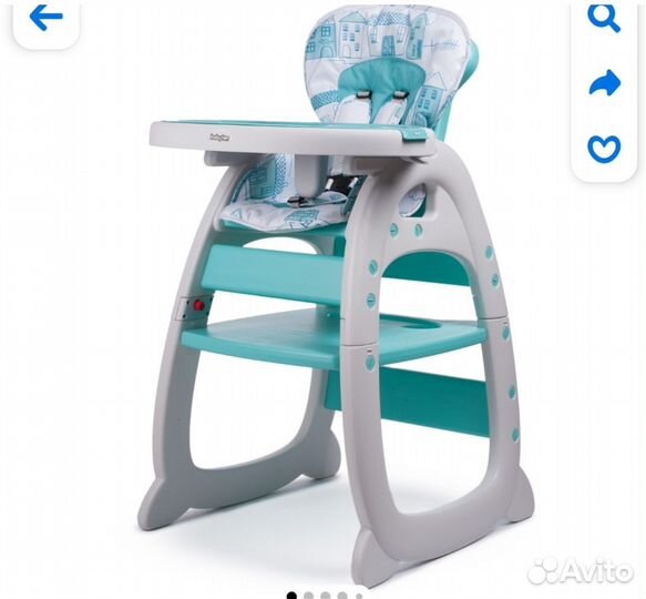 Стульчик для кормления babyton 2 в 1