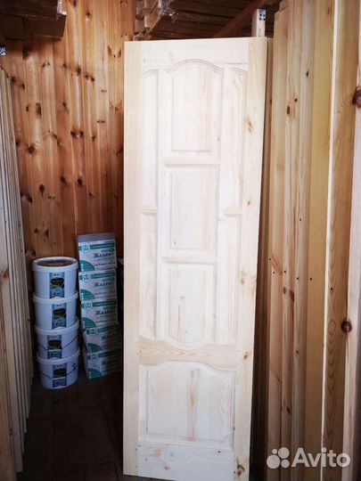 Двери межкомнатные из массива Сосны деревянные