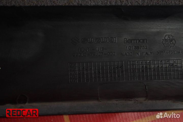 Молдинг двери задней левой Suzuki SX4 (09)