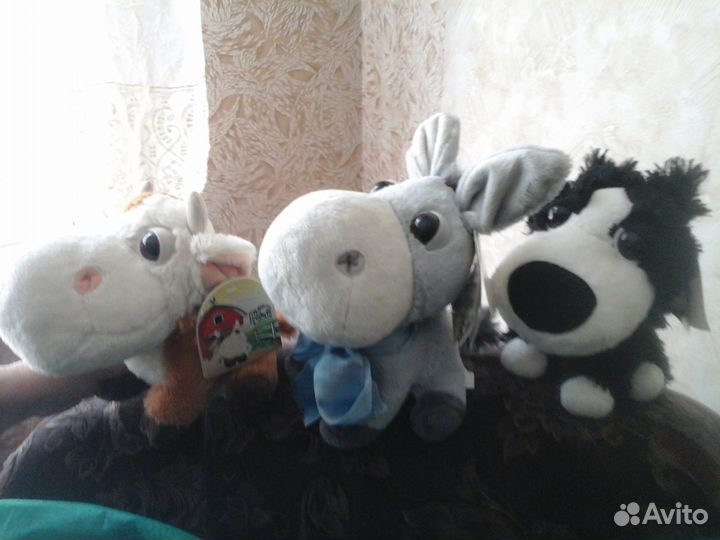 Три мягких друга