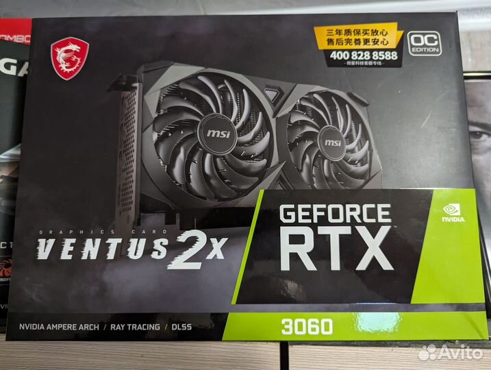 MSI nvidia GeForce RTX 3060 ventus 2X OC 12Gb