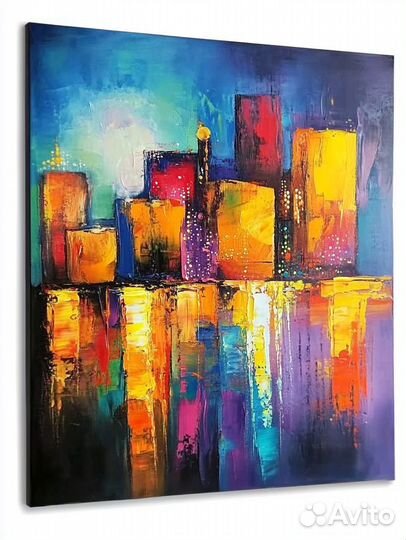 Картины фактурной пастой