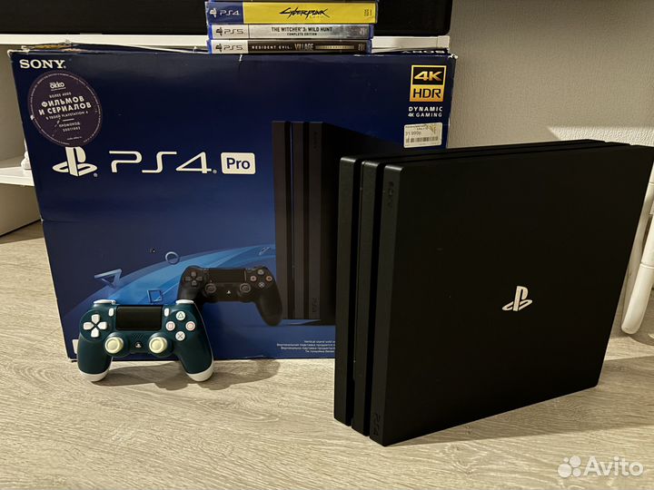 Sony Playstation 4 Pro 1 Tb + 400 игр