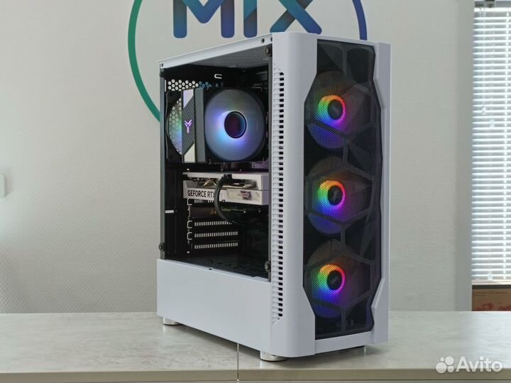 Компьютер для игр intel Core i5 + RTX4060 8GB + 16