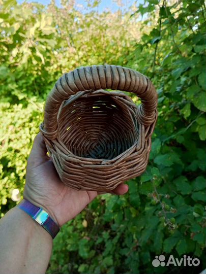 Корзиночка детская плетеная