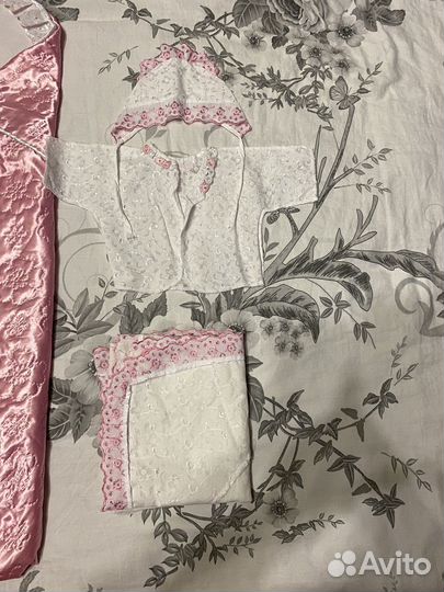 Конверт на выписку для девочки лето