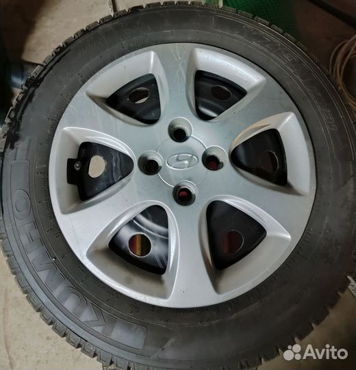 Колеса в сборе Зимняя 15