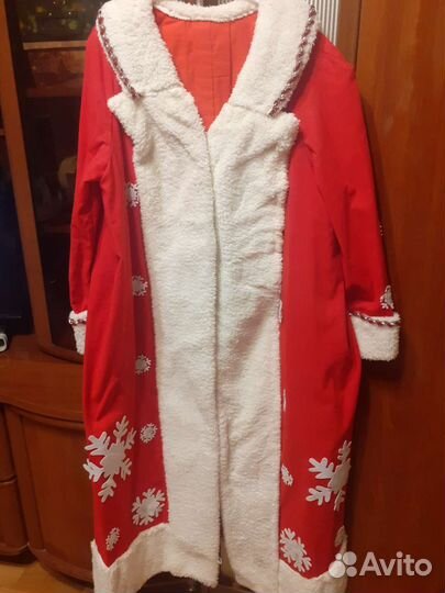 Костюм деда мороза детский 146 см