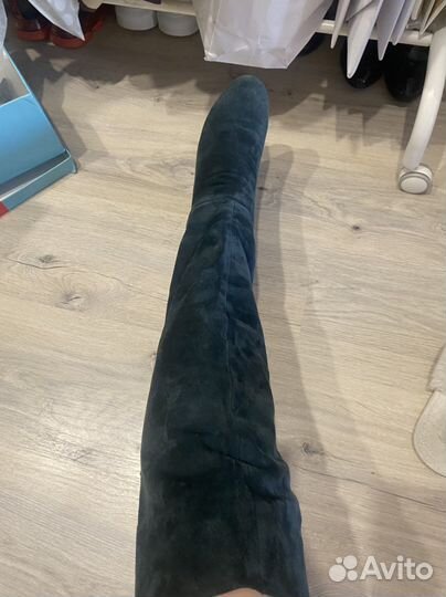 Сапоги женские зимние натуральная кожа 36р