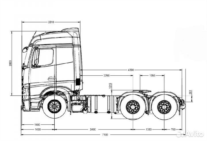 Mercedes-Benz Actros 2648, 2023