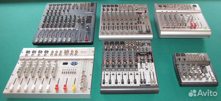 Микшерные пульты 6ш Вокал процессор Микшер FX USBt