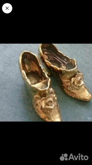 Туфельки фарфоровые