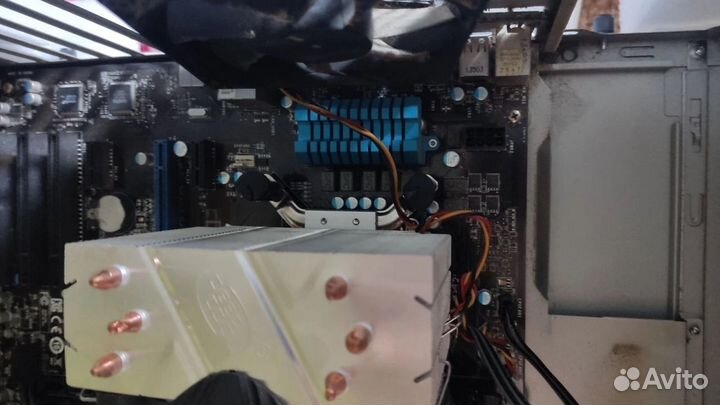 Материнская плата LGA1150 i5 4430+ddr3 16gb