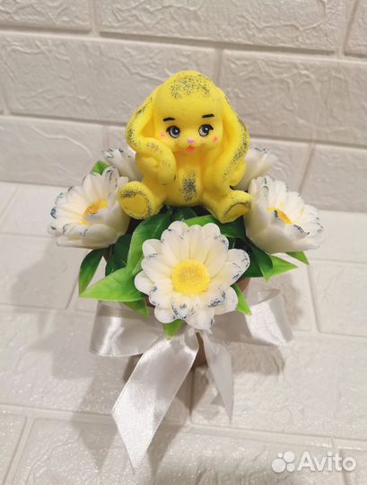 Букет из мыла