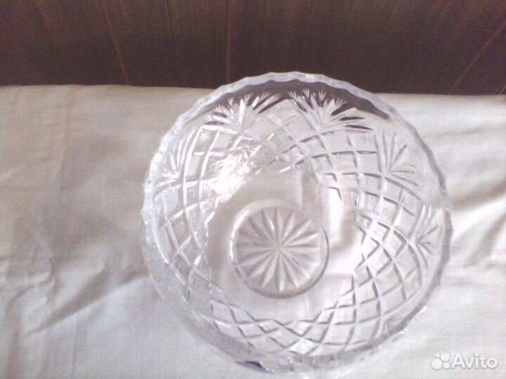 Салатник хрустальн. глубок. 