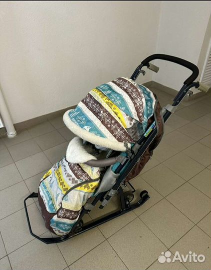 Коляска санки