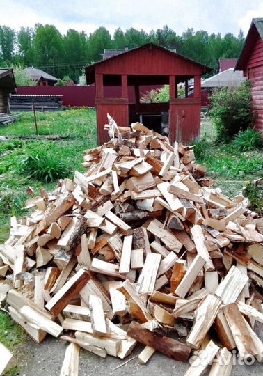 Дрова колотые от 1 куба
