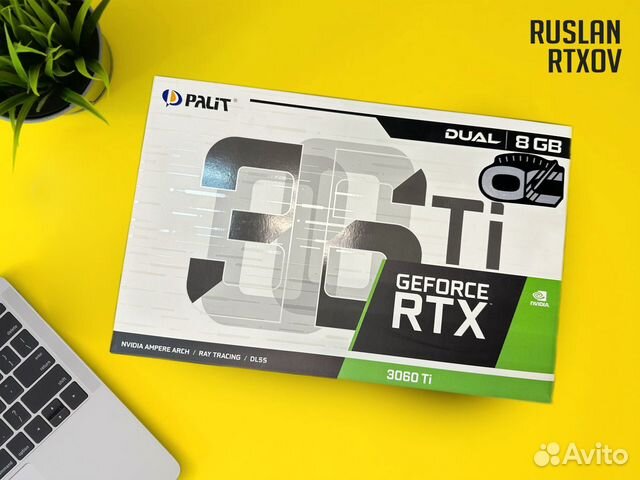 Видеокарта RTX 3060 Ti Palit 8 GB