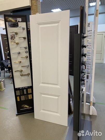 Двери белые межкомнатные в комплекте