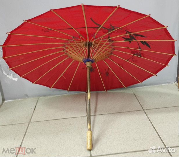 Зонт декоративный. Бамбук. 75x75 см. Вьетнам