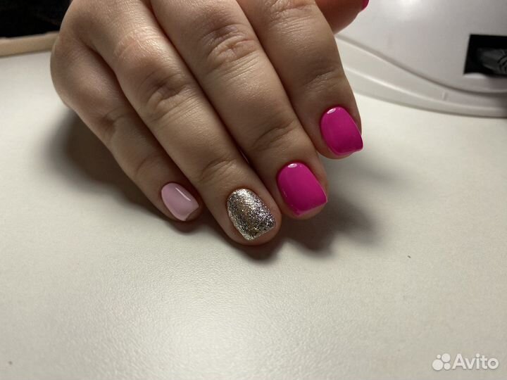 Маникюр гель лак(шеллак)