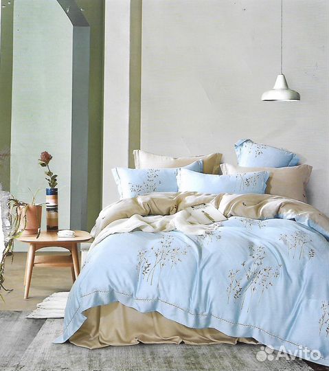 Постельное белье тенсель евро