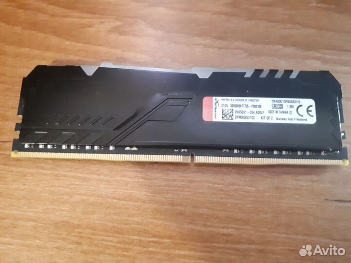 Kingston HyperX fury Black RGB