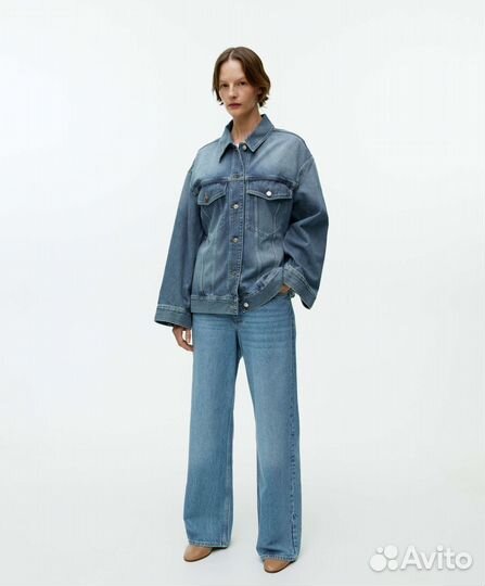 Куртка Arket Джинсовая с завязками