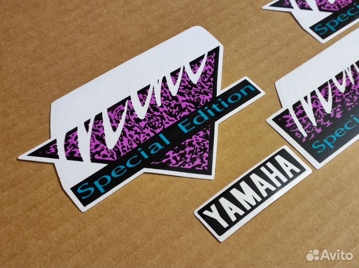 Наклейки yamaha mint (4шт) (Special Edition - purp