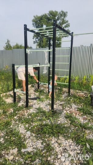 Воркаут площадка спортивный комплекс sswa