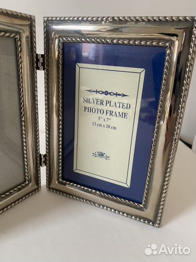 Фоторамка, серебрение, Англия