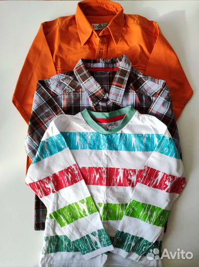 Вещи пакетом на мальчика 116 см