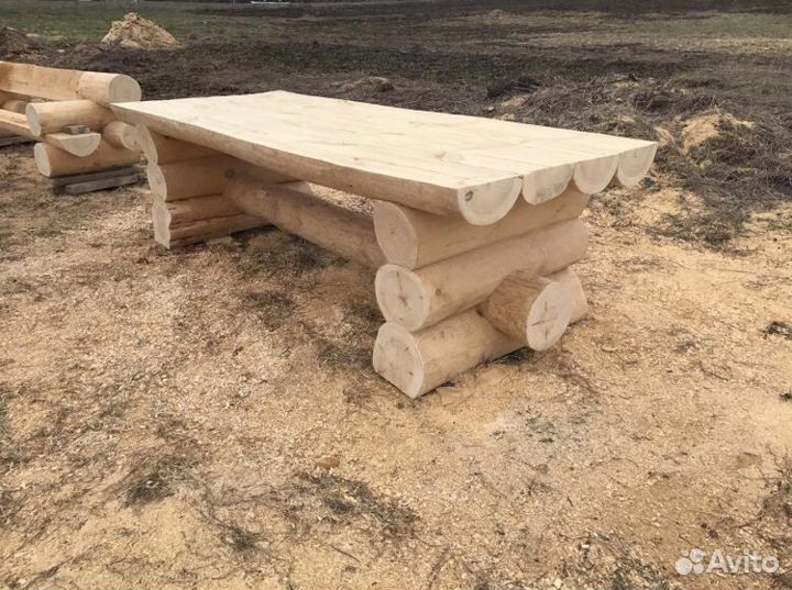 Рубленный стол