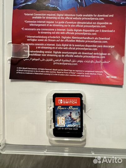 Prince of persia картридж nintendo