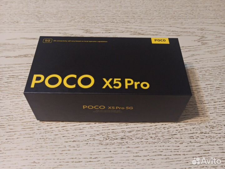 Коробка от телефона poco x5 Pro