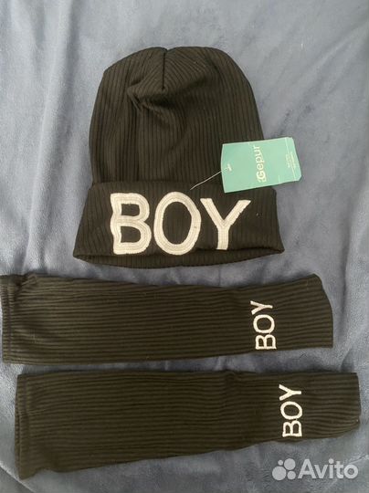 Шапка и перчатки