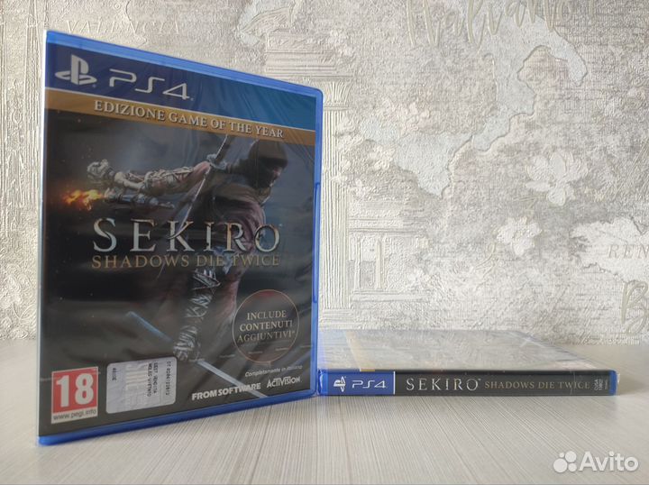 Sekiro shadows die twice ps4