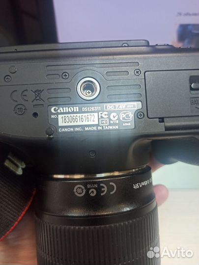 Фотоаппарат canon eos 600d DS126311 тм11