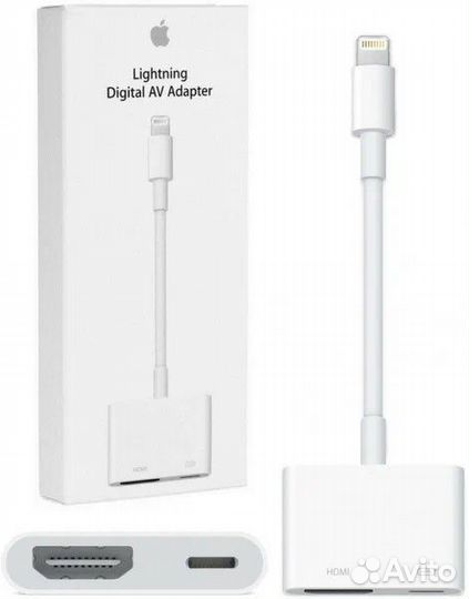Переходник/адаптер Apple - hdmi/Lightning