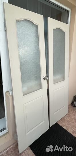 Дверь межкомнатная со стеклом