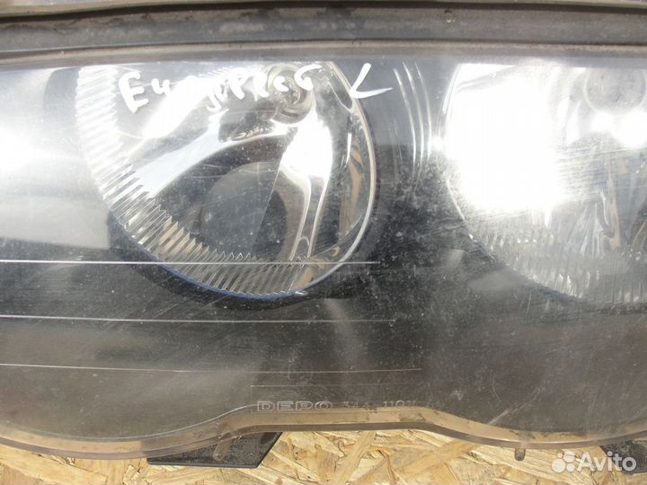 Фара левая BMW E46 дорест
