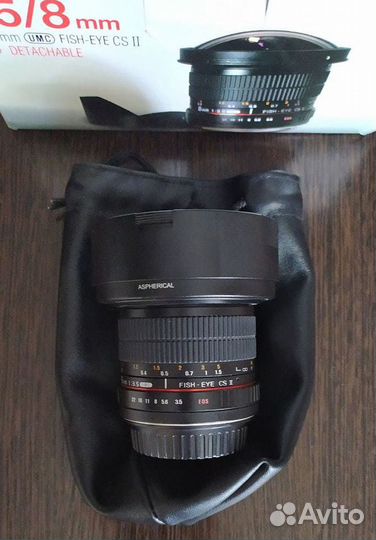 Samyang 8mm f/3.5 UMC fish-EYE CS II Canon