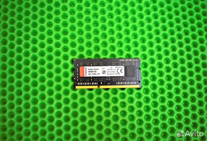 KingSton DDR3 L 1600 MHz 4 GB