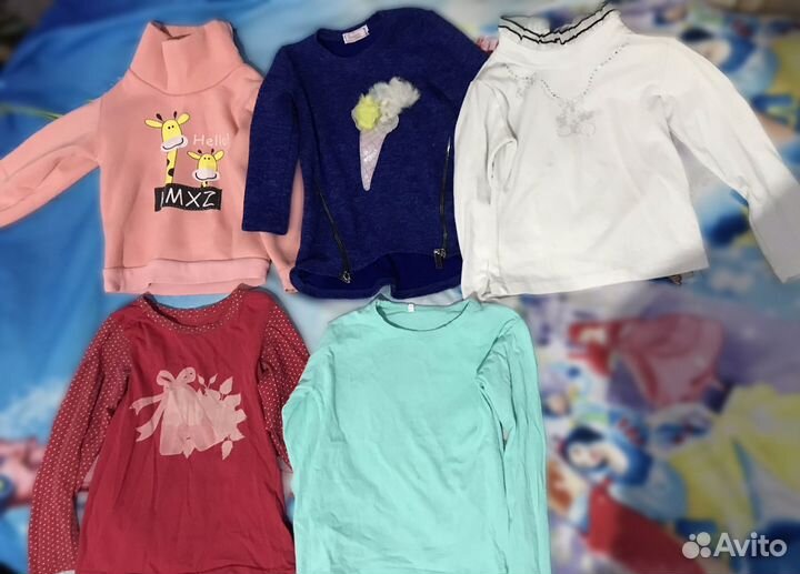 Детские вещи на девочку пакетом 3-4 года