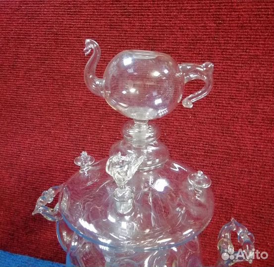 Самовар стеклянный СССР