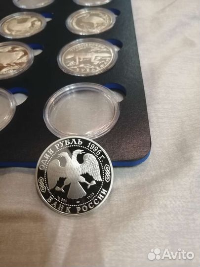 1 рубль красная книга сапсан 1996