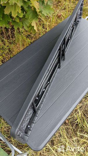 Скамейка Складная 1,4м/ Сталь, Пластик