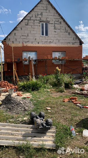 Кладка кирпича,кладка газоблока, пеноблока